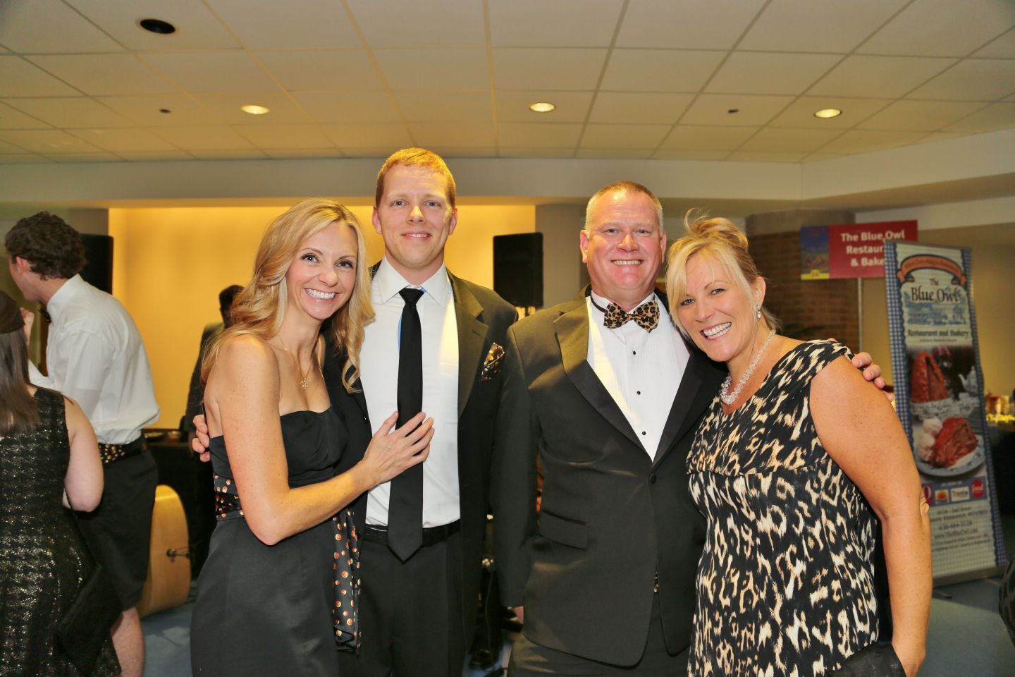Jennifer and Chuck McKiel, Stuart and Jacqueline Wilson